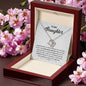 Daughter - Spend More Time Love Knot Necklace