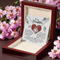 Daughter - On Your Face Love Knot Necklace