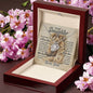 Daughter-Old Lion Love Knot Necklace