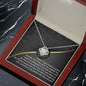 Girlfriend - Turn Your Back Love Knot Necklace
