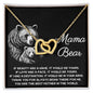 Mom - In Your Arms Interlocking Hearts Necklace