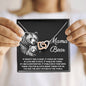 Mom - In Your Arms Interlocking Hearts Necklace