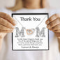 Mom - Thank You Interlocking Hearts Necklace