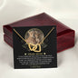 Mom - My Everything Interlocking Hearts Necklace