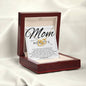 Mom - Our Best Friend Interlocking Hearts Necklace
