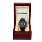 Husband - Deepest Appreciation Black Chronograph Watch