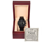 Fiancé-Smoking Hot Black Chronograph Watch