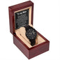 Boyfriend-Been Together Black Chronograph Watch