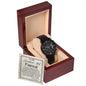 Fiancé-Smoking Hot Black Chronograph Watch