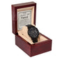Fiancé-Smoking Hot Black Chronograph Watch