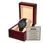 Boyfriend-Last Everything Black Chronograph Watch