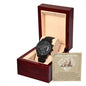 Husband - I Choose You Black Chronograph Watch