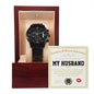 Husband - Deepest Appreciation Black Chronograph Watch