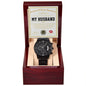 Husband - Deepest Appreciation Black Chronograph Watch