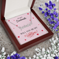 To My Soulmate - Be My Valentine - Heart Name Necklace