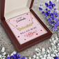 To My Soulmate - Be My Valentine - Heart Name Necklace