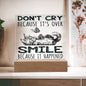Smile It Happened - Acrylic Square Plaque