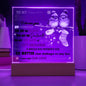 Wife - Last Forever Acrylic Square Plaque
