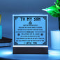 Son - Never Lose Acrylic Square Plaque