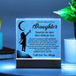 Daughter - Kind, Loving Square Acrylic Plaque
