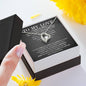 Girlfriend - My Love Far Apart Forever Love Necklace