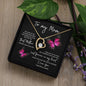 Mom - Last Forever In My Heart Forever Love Necklace
