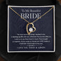 Bride-Forever Together Forever Love Necklace
