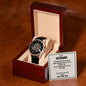Husband-Love You Till The End Openwork Watch