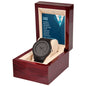 Dad-You Hold A Place In My Heart-Wooden Watch
