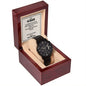 Husband-Love You Till The End Chronograph Watch