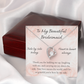 Bridesmaid — Side By Side Today Forever Love Necklace