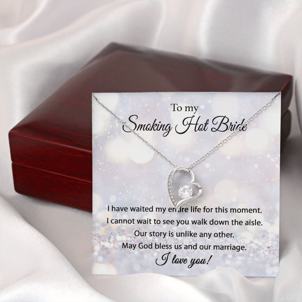 Bride-Smoking Hot Bride Forever Love Necklace