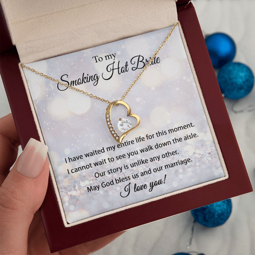 Bride-Smoking Hot Bride Forever Love Necklace