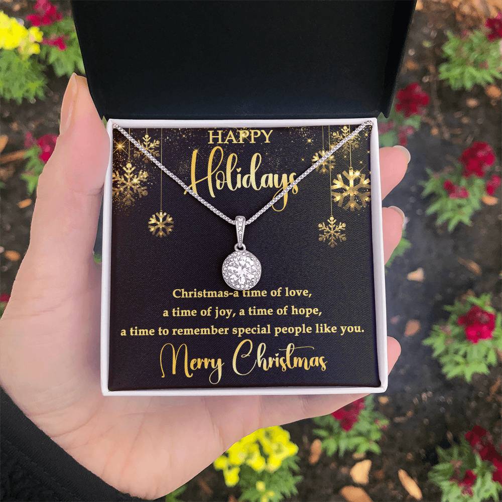 For Her - Happy Holidays Eternal Hope Necklace