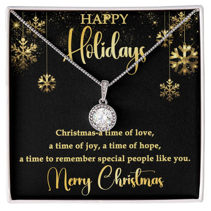 For Her - Happy Holidays Eternal Hope Necklace