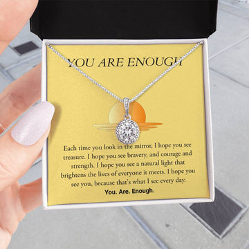 You Are Enough Eternal Hope Necklace