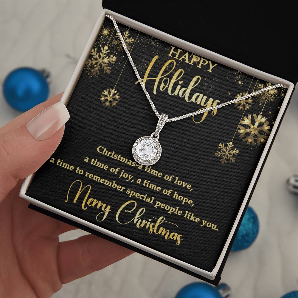 For Her - Happy Holidays Eternal Hope Necklace