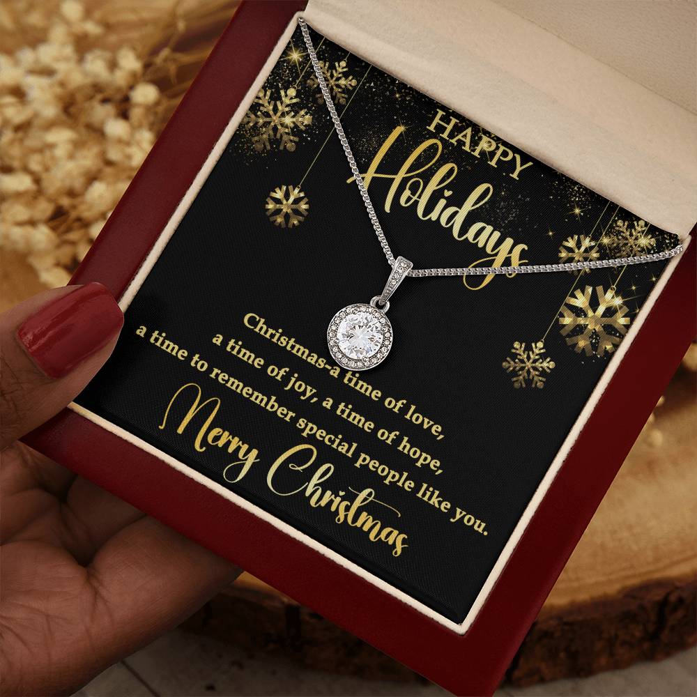 For Her - Happy Holidays Eternal Hope Necklace