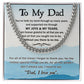 Dad-Held My Hand Cuban Link Chain