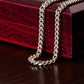 Dad-Hero Of My Childhood Cuban Link Chain
