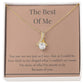 Wife —The Best Of Me Alluring Beauty Necklace