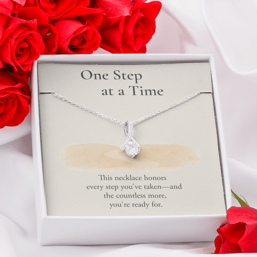 One Step At A Time Alluring Beauty Necklace