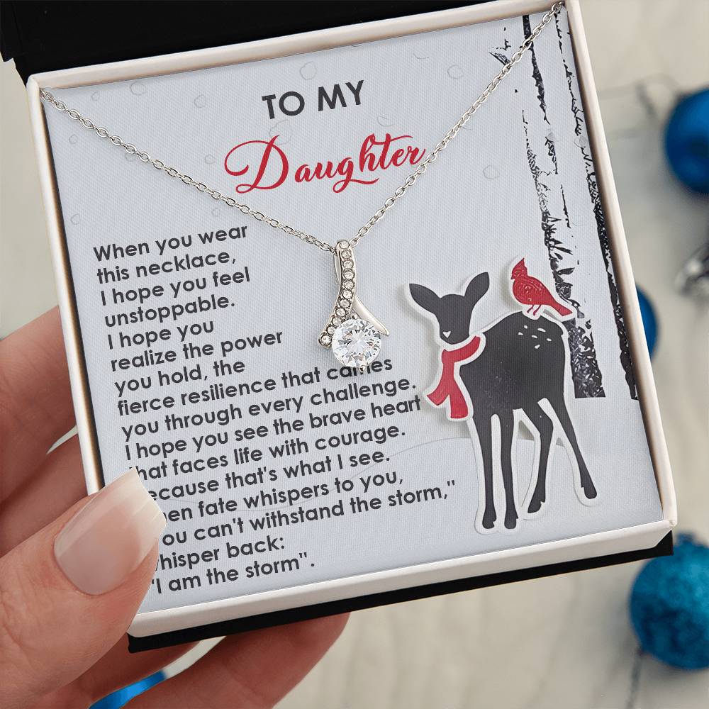 Daughter - Every Challenge Alluring Beauty Necklace