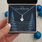 For Wife - The Sparkle In My Season Alluring Beauty Necklace