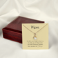 Mom - The Unspoken Alluring Beauty Necklace