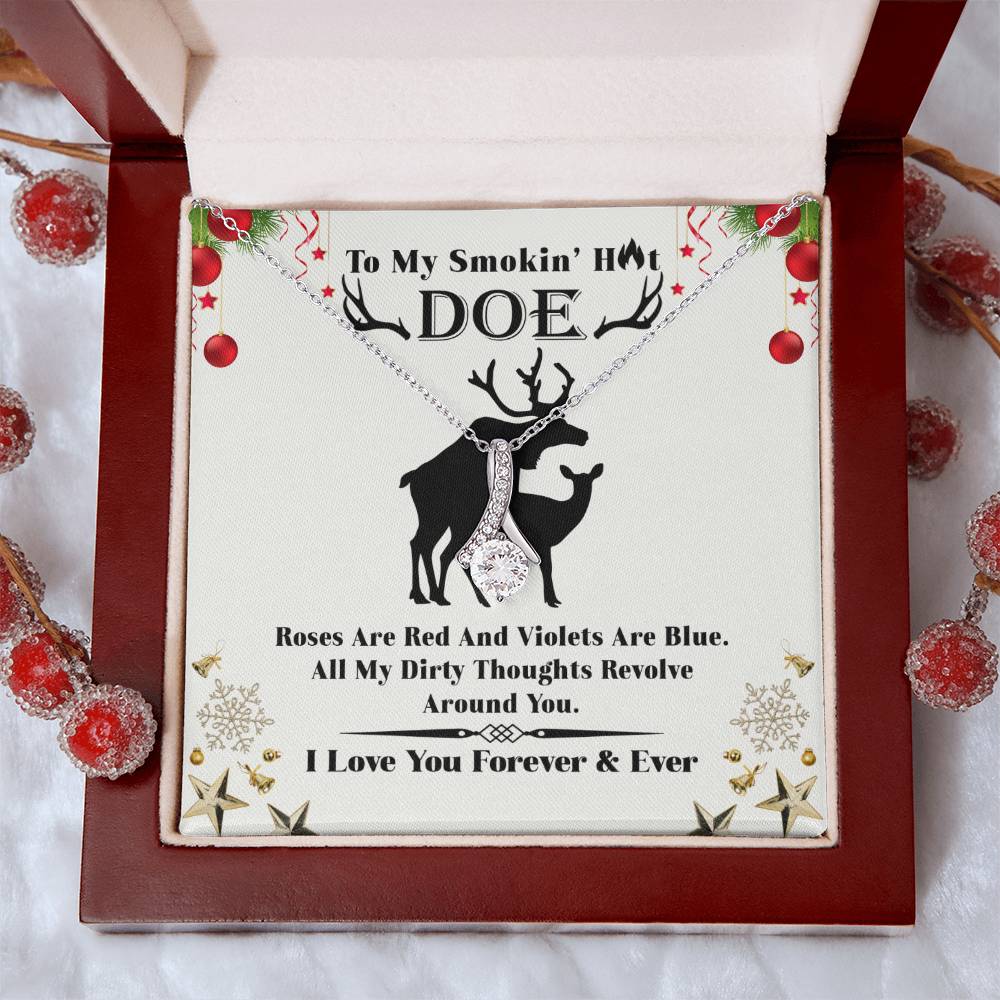 My Smokin' Hot Doe - Christmas - Alluring Beauty Necklace