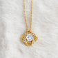 Mom-On My Wedding Day Love Knot Necklace