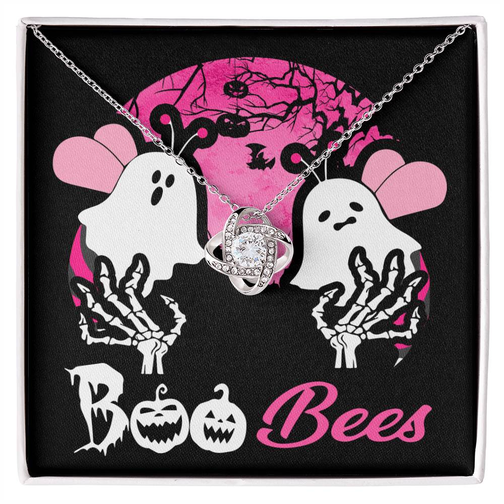 Wife - Boo Bees Love Knot Necklace