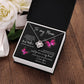 Mom-Forever In My Heart Love Knot Necklace
