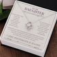 Daughter — Straighten Your Crown Love Knot Necklace